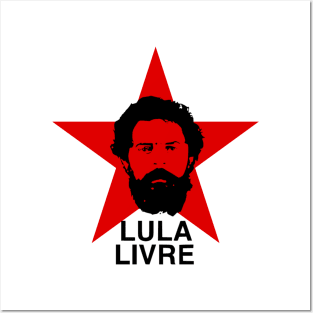 Lula Livre Posters and Art